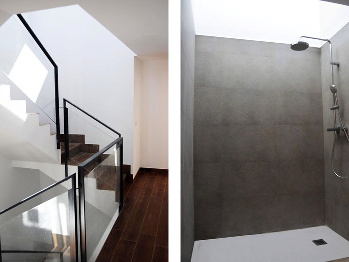 Vistas interiores de vivienda unifamiliar en Albacete