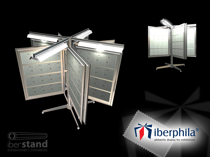 vitrinas filatelicas