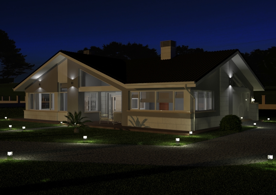 proyecto d evivienda unifamiliar de  185 m2 en una planta