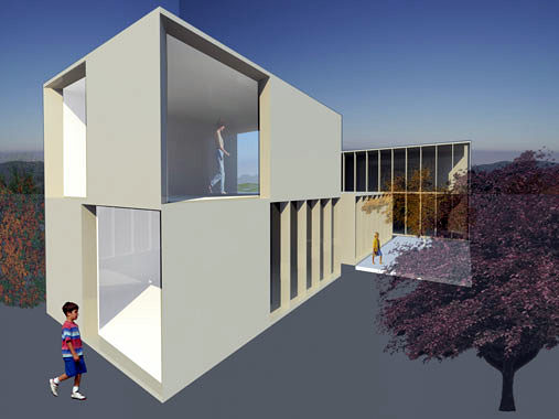 Vivienda autosuficiente. Sierra de Madrid.