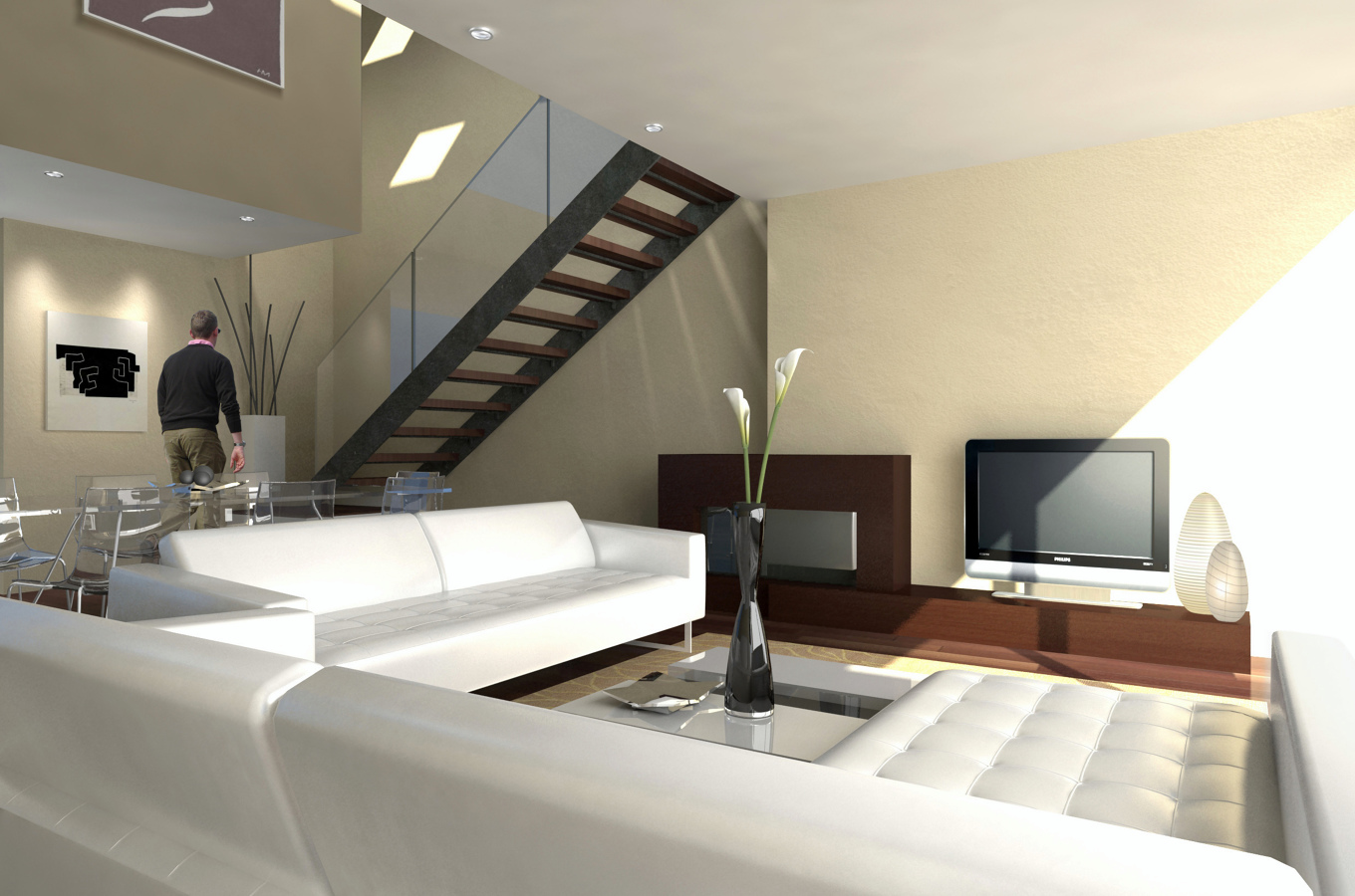 VIVIENDA PAREADA. VILLANUEVA DE LA CAÑADA. MADRID.