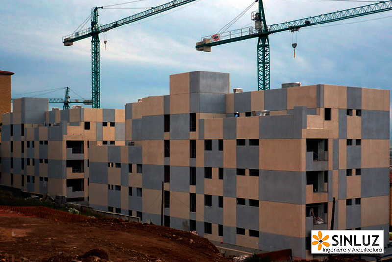 Vivienda plurifamiliar de más de 40 viviendas