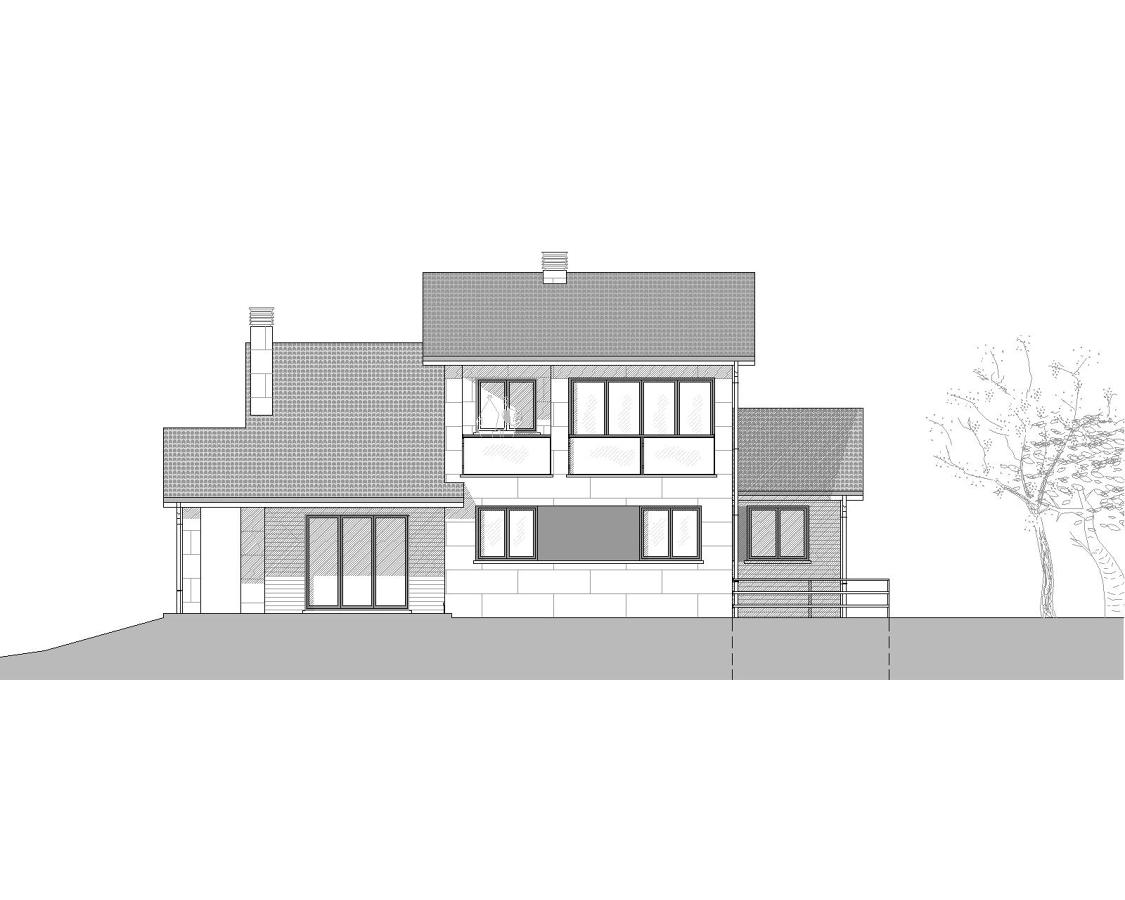 Vivienda Unifamiliar 1 (alzado)