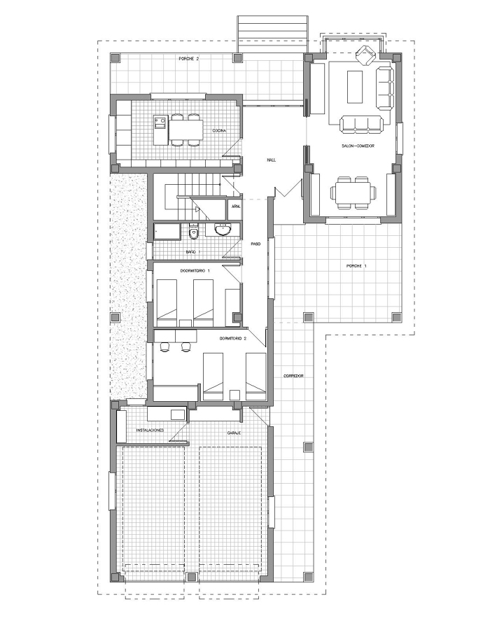 Vivienda Unifamiliar 2 (planta baja)