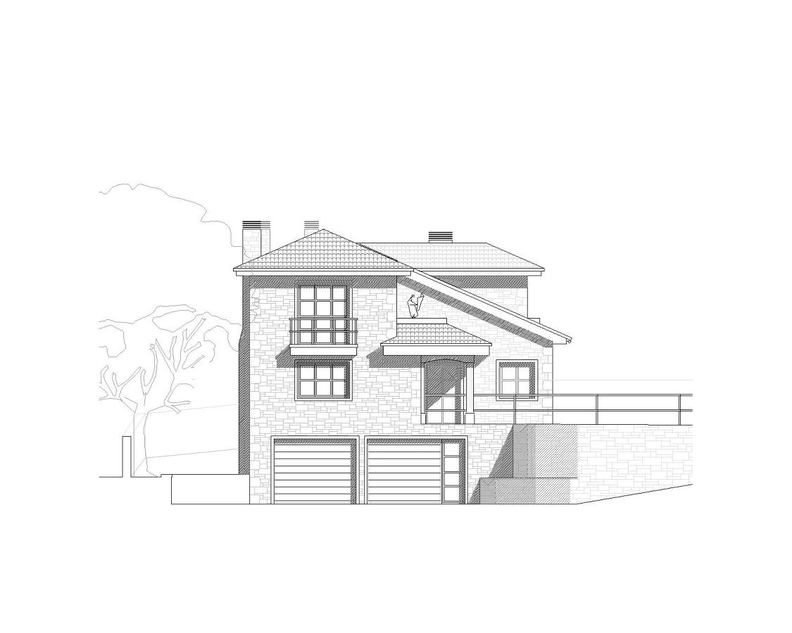 Vivienda Unifamiliar 3 (alzado)