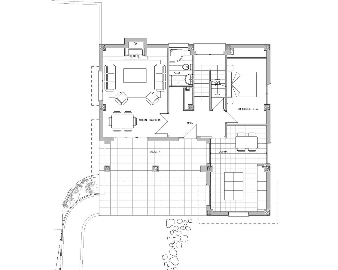 Vivienda Unifamiliar 3 (planta baja)