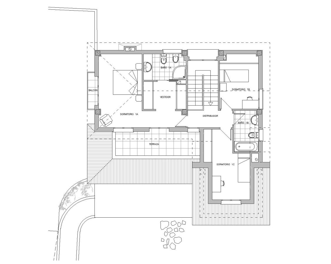 Vivienda Unifamiliar 3 (planta primera)