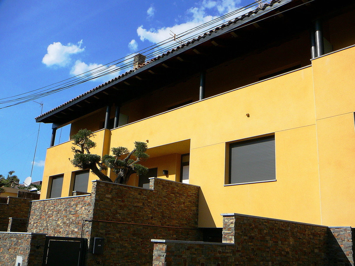 Vivienda unifamiliar aislada fachada 3