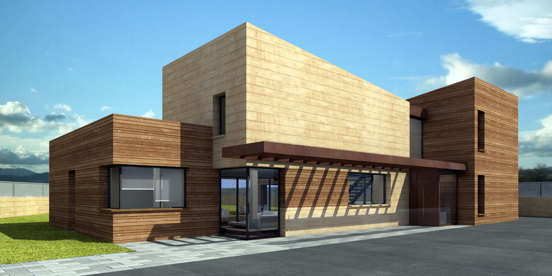 VIVIENDA UNIFAMILIAR AISLADA. MECO. MADRID.