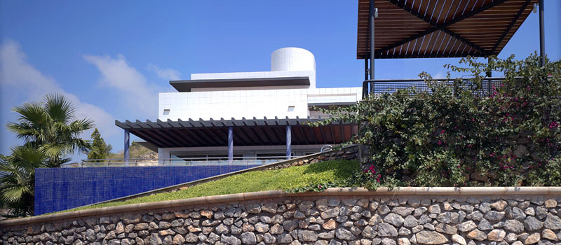 Vivienda unifamiliar con cerámica