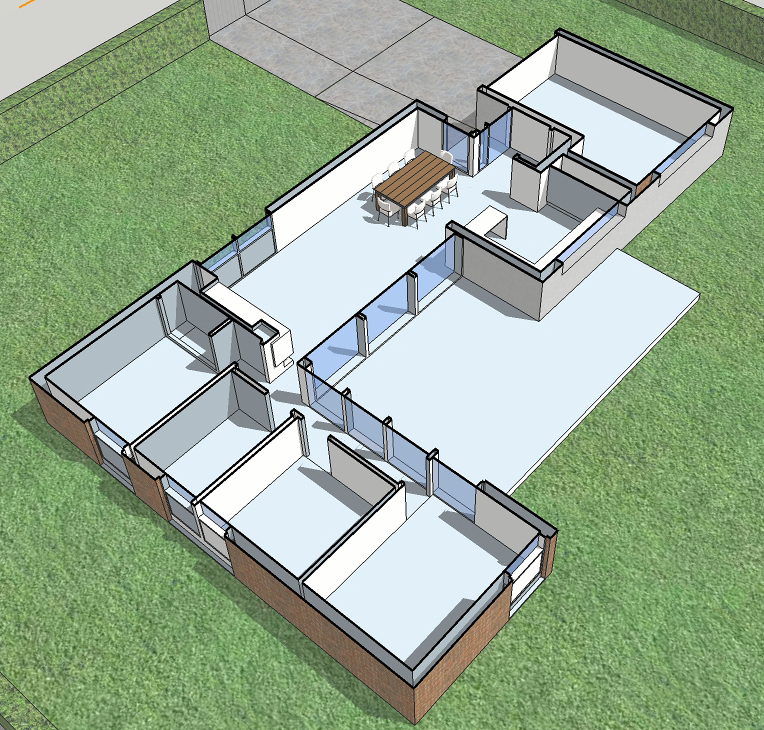 Vivienda unifamiliar de una planta en Valencia