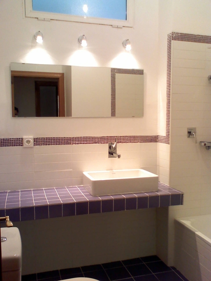 Vivienda unifamiliar en bloque sita en Málaga. Baño 1