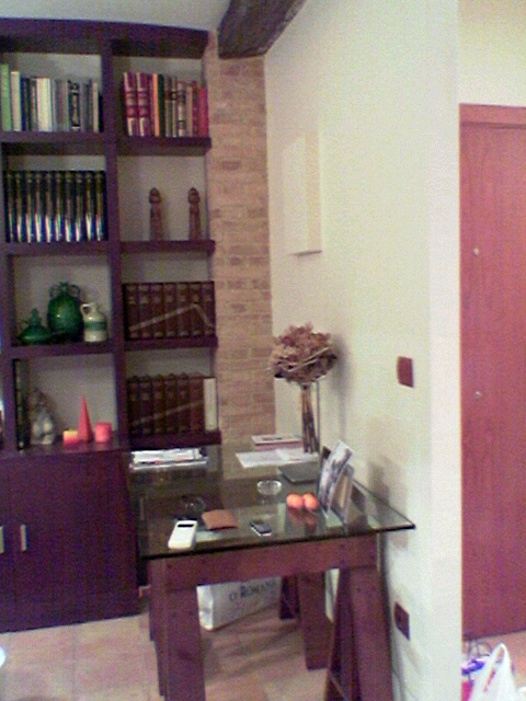 Vivienda unifamiliar en bloque sita en Sevilla. Salón