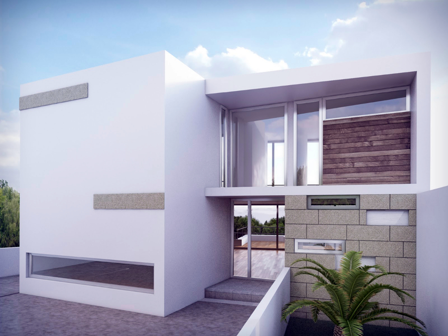 Vivienda unifamiliar en Cesantes, Redondela (Pontevedra).