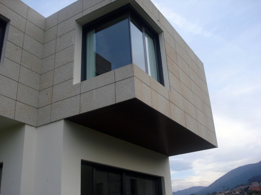 Vivienda unifamiliar en Sabarís, Bayona.