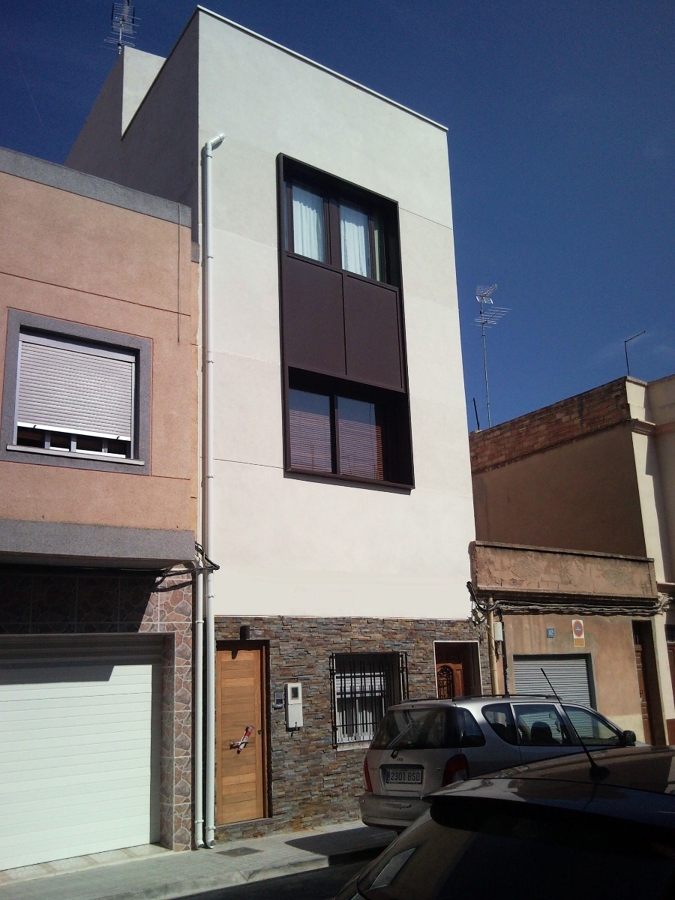 Vivienda unifamiliar entre medianeras