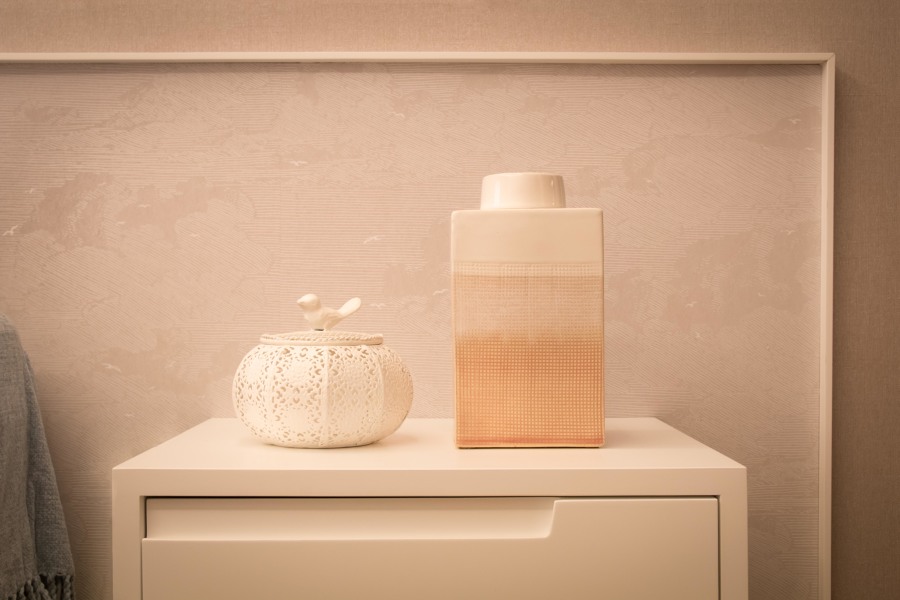 Detalle papel pintado cabezal