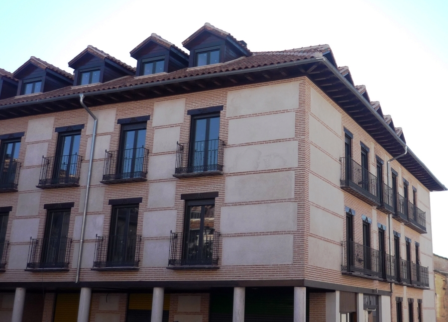 Viviendas en altura en ladrillo rustico