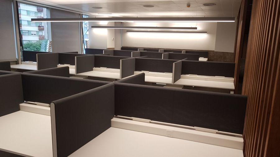 Espacios de trabajo comunes.