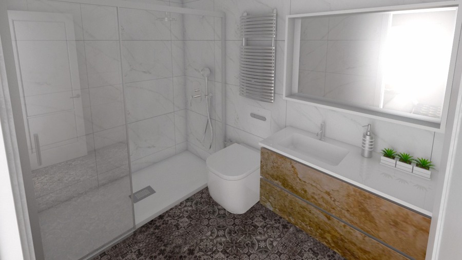 Reforma de baño en Barcelona por Rysibcn.