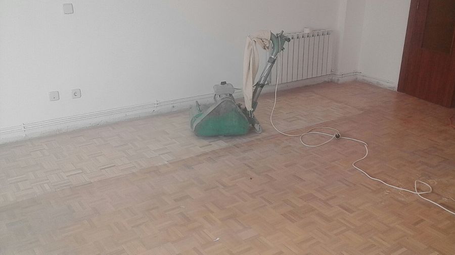 Acuchillado de parquet