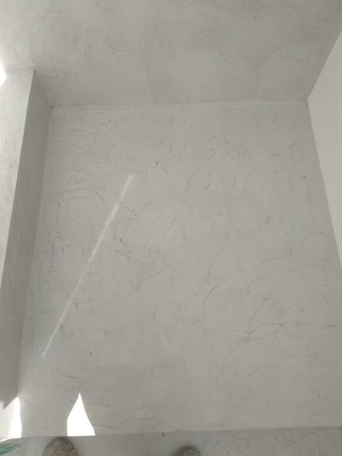 Microcemento tradicional. Imitación a marmol