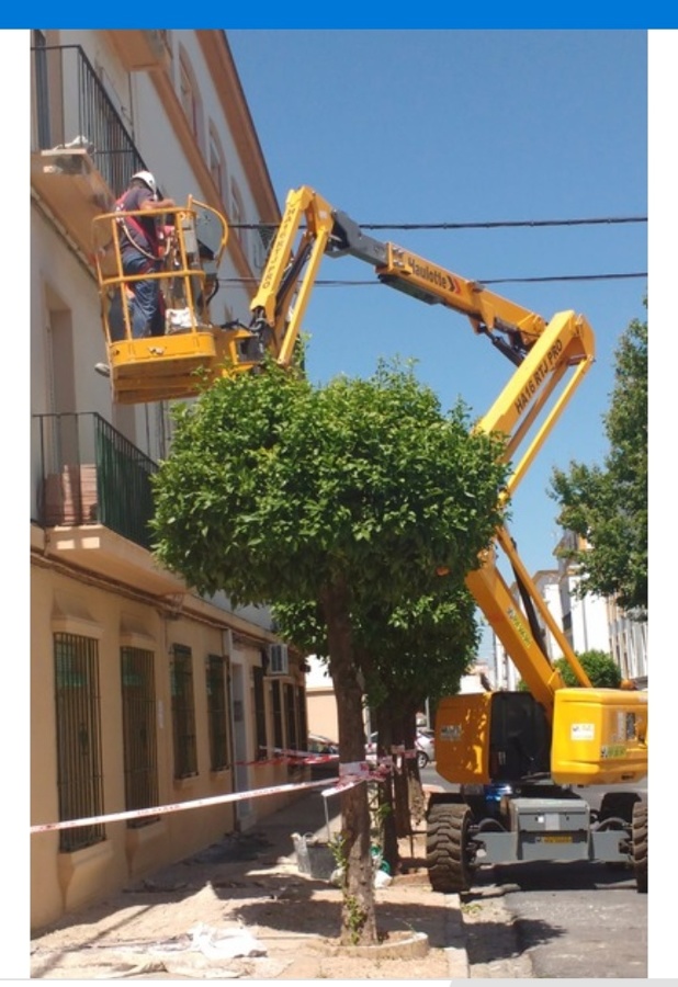 Trabajos verticales.