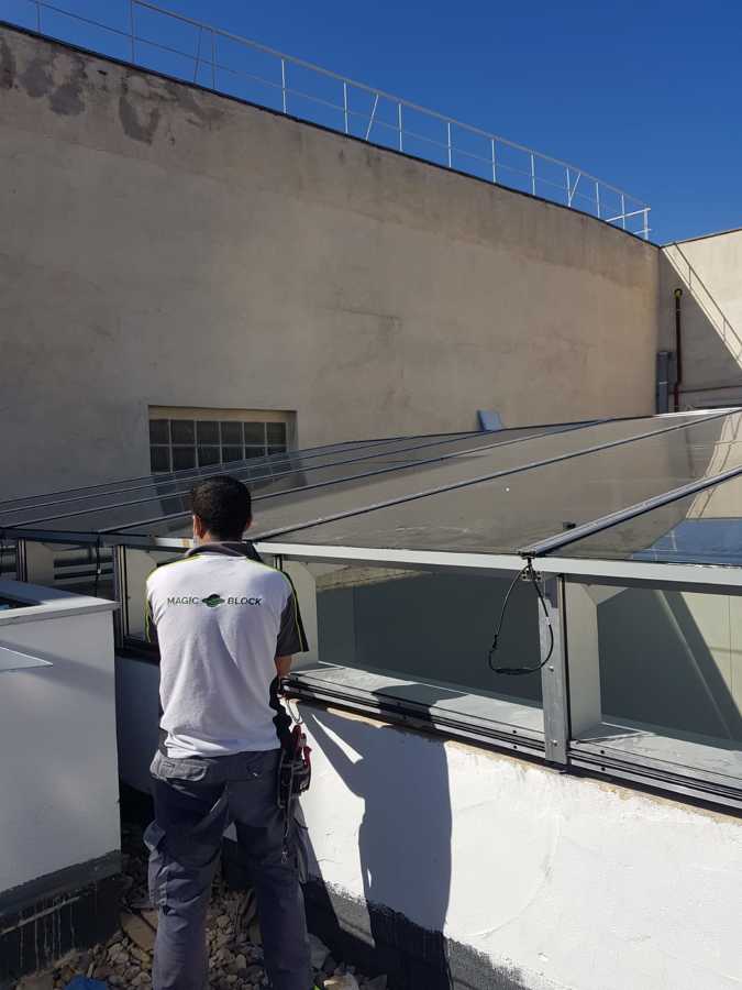 Lucernario Fotovoltaico Onyx Solar