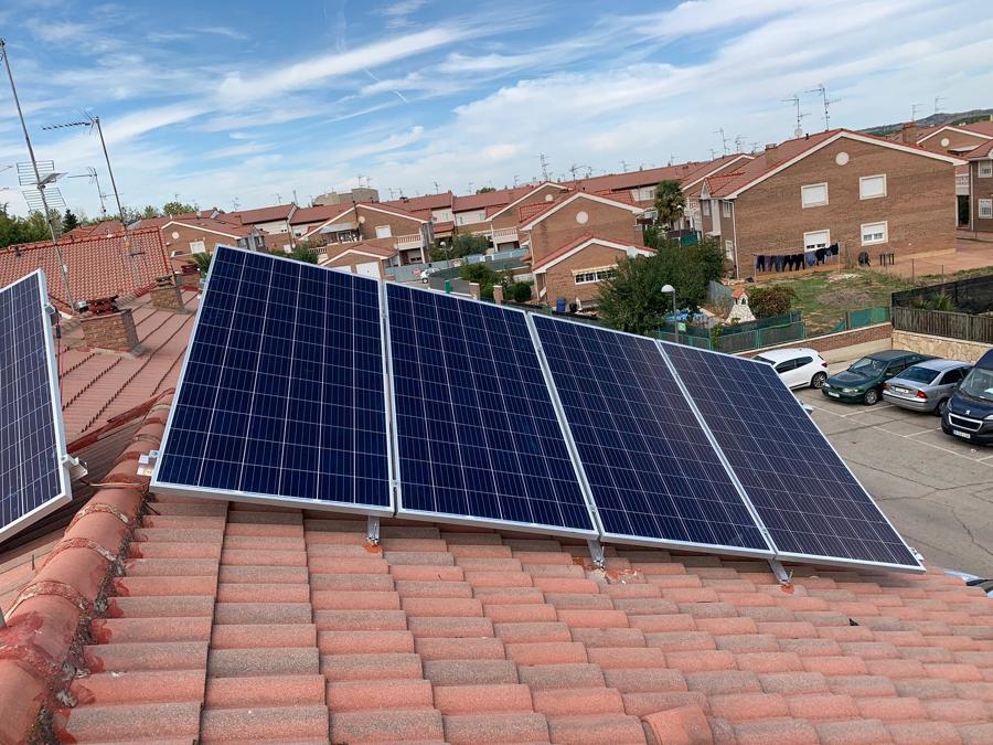 Estructura inclinada