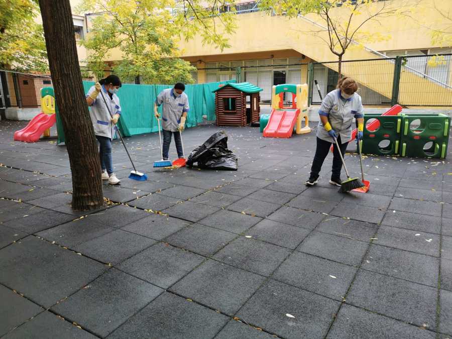 Limpieza de Escuela Educación Infantil