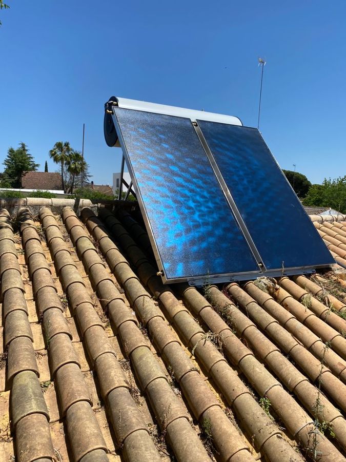 Instalación solar térmica