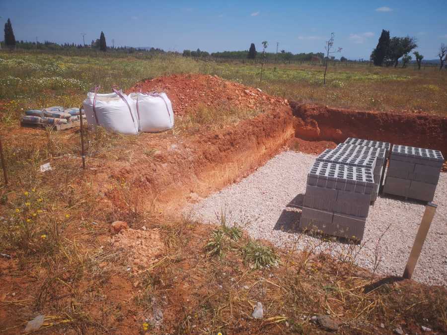 Piscina de 8,5 x 4,5