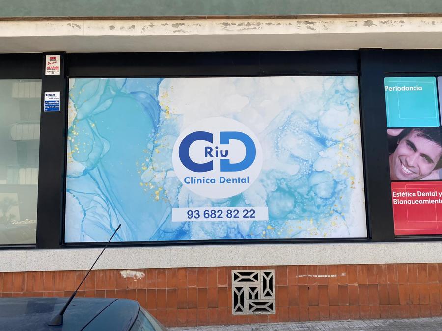 Rotulacion escaparate con vinilo