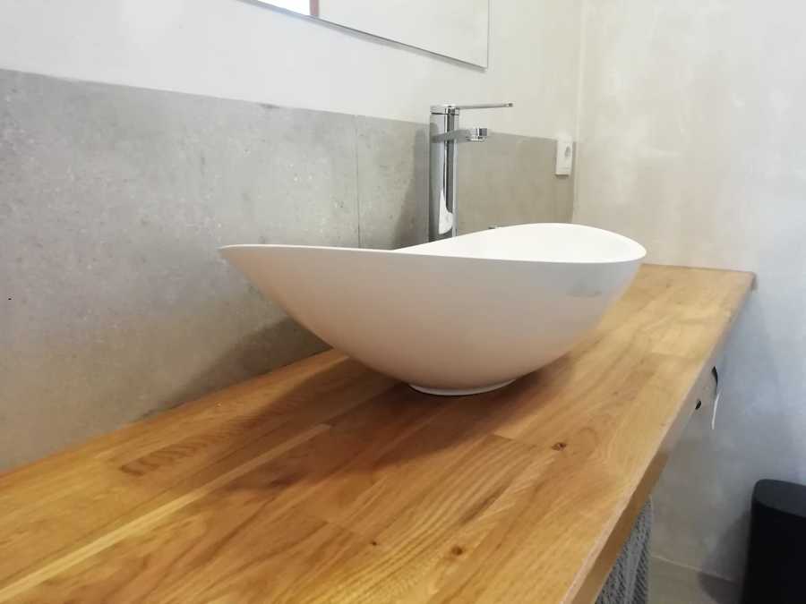 Lavabo sobre encimera