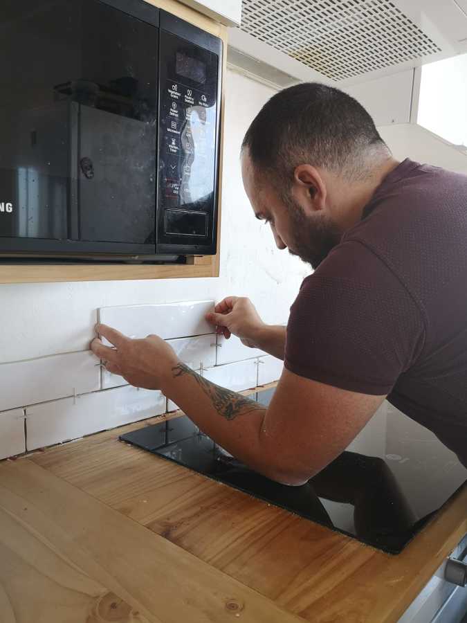 Instalación de alicatado