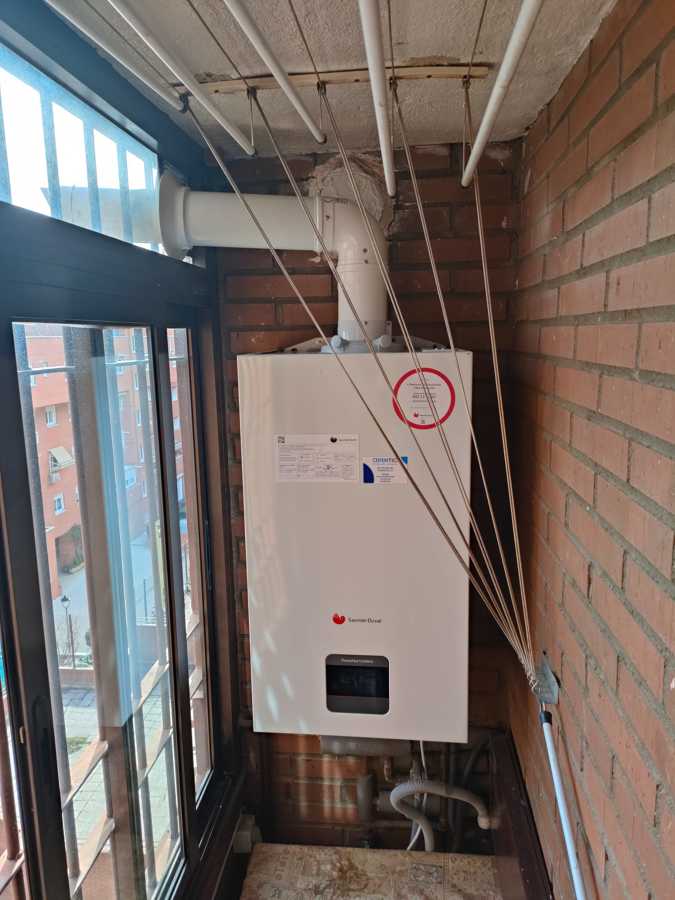 Instalación Nueva caldera Saunier Duval
