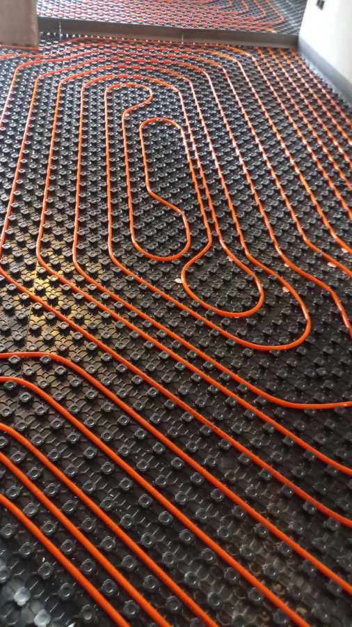 Suelo radiantes en rehabilitación de vivienda o local