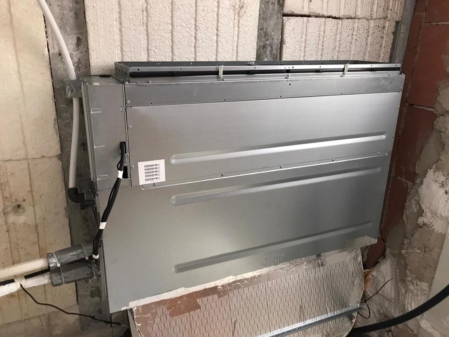 Instalación de aire acondicionado por conductos