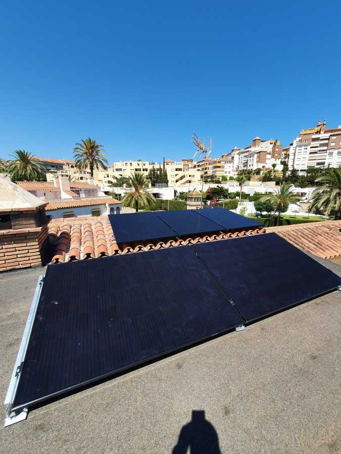 Paneles Sunpower full black