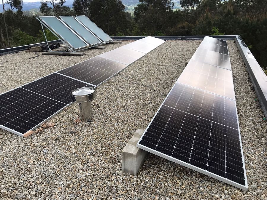 Placas solares cubierta plana