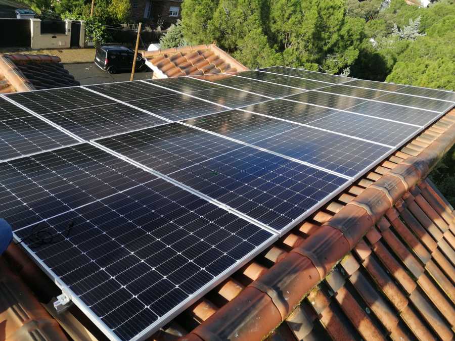 Instalacion FV vivienda en Galapagar