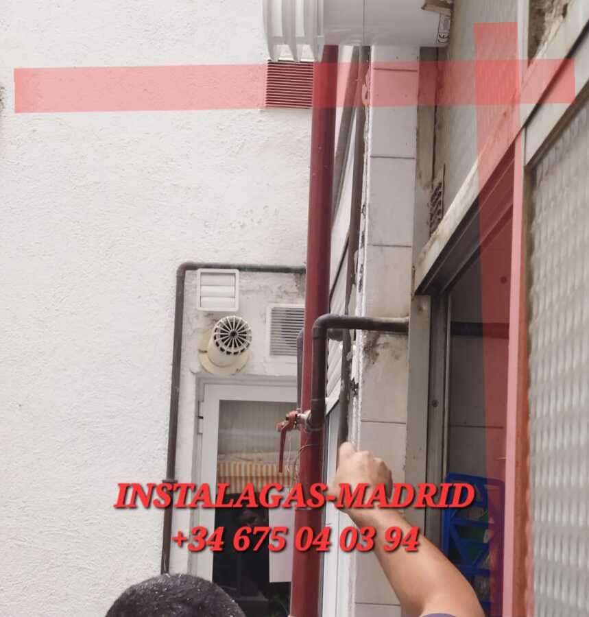 Corrección de anomalías, fugas de gas,