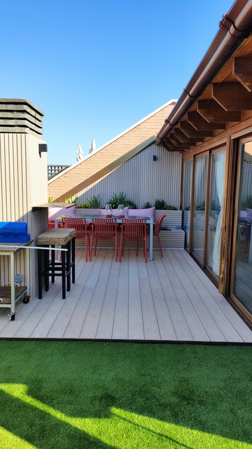 Tarima técnica terraza