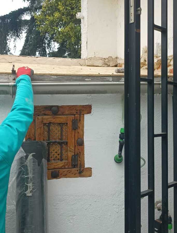 Retirada de uralitas y tejado nuevo con teja mixta