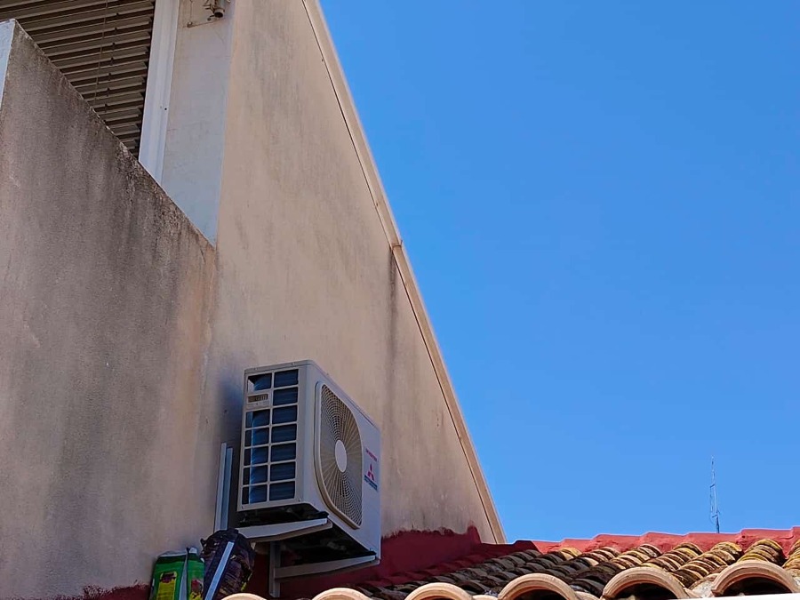 aire acondicionado exterior