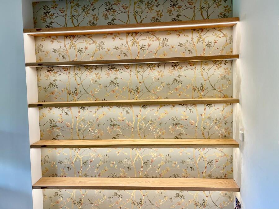 INSTALACIÓN DE ILUMINACION DE TIRAS LED CON ENCENDIDO INDPENDIENTE