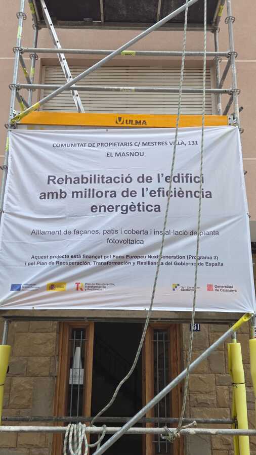 Rehabilitacion de edificio para la mejora energetica
