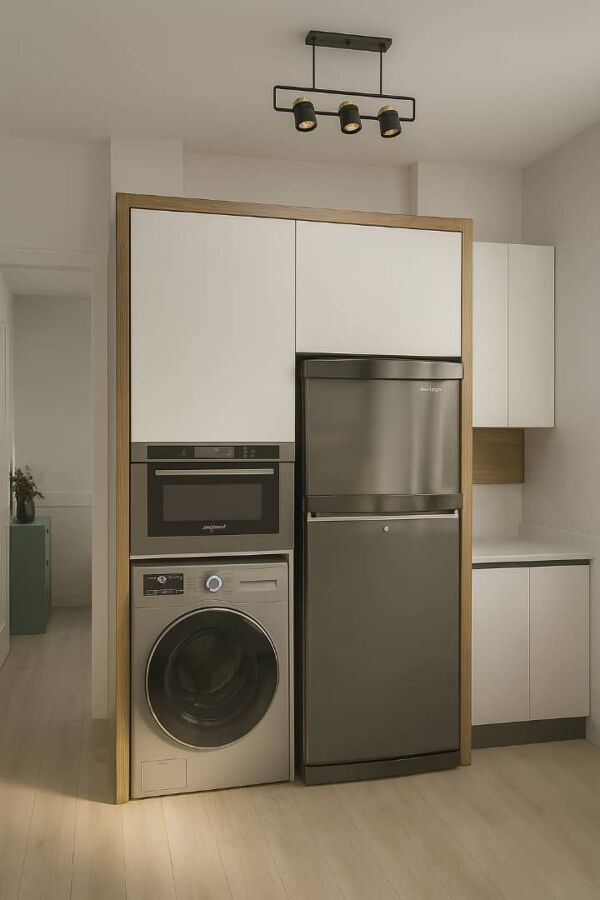 Espacio de lavandería optimizado