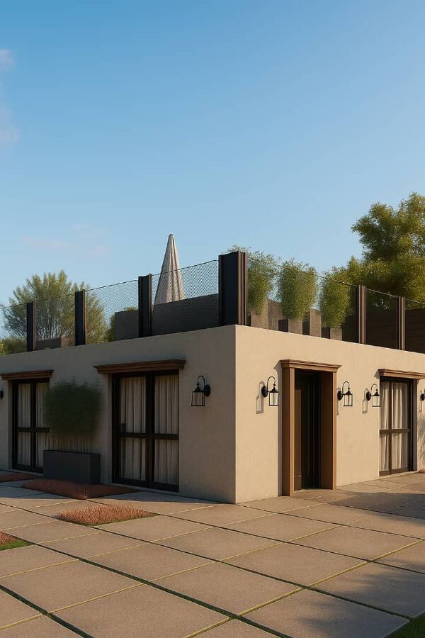 Un exterior pensado para disfrutarse todo el año