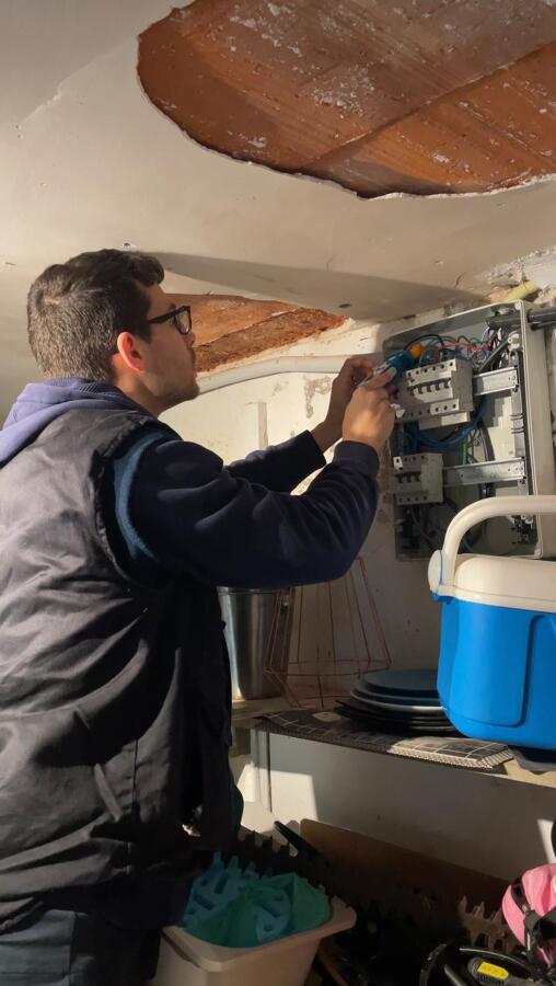 Revisión de fugas en instalación eléctrica